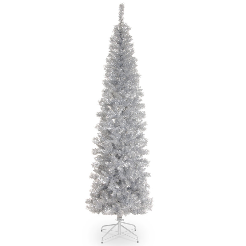 Tinsel Trees Silver Pine Artificial Christmas Tree & Reviews Joss & Main